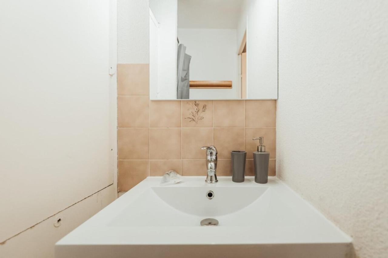 Apartmán Furnished Studio At The Foot Of The Slopes With A Balcony & Mountains View Saint-Gervais-les-Bains Exteriér fotografie